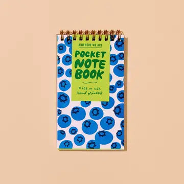 AND HERE WE ARE POCKET NOTEBOOKS