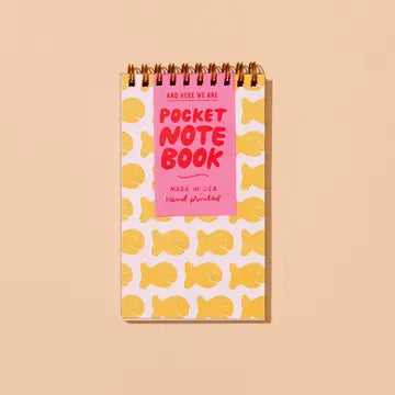 AND HERE WE ARE POCKET NOTEBOOKS