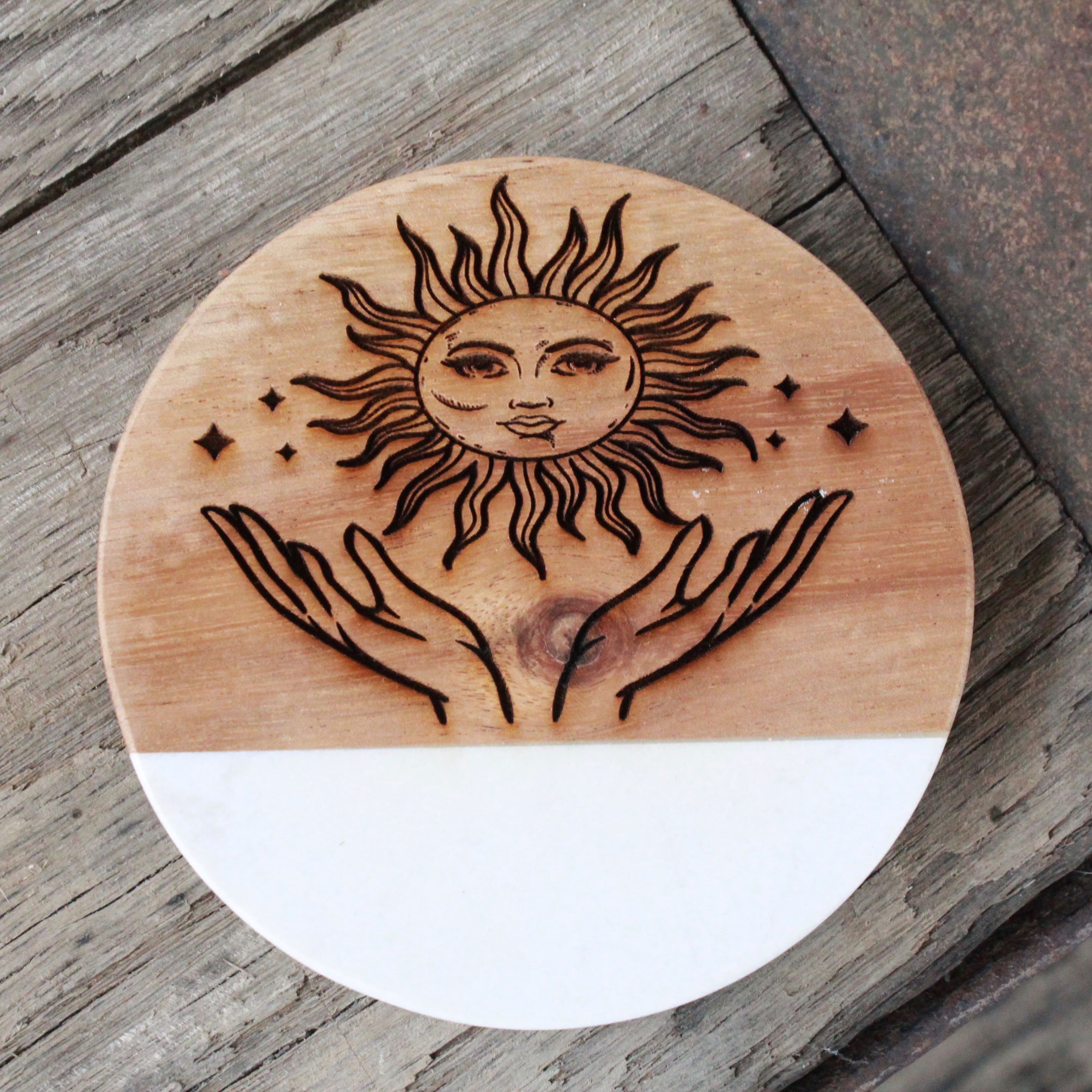WOODEN COASTERS