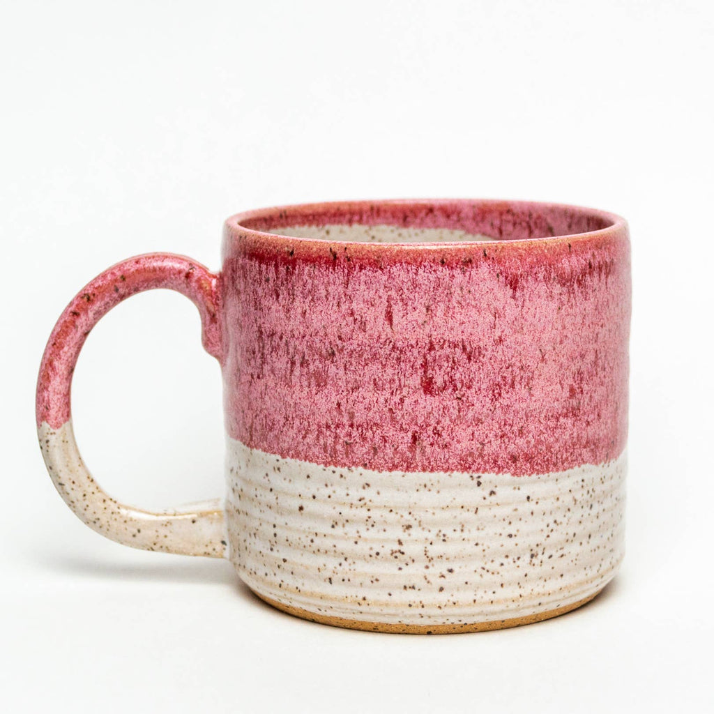 FROSTED CHERRY HAND-THROWN MUG