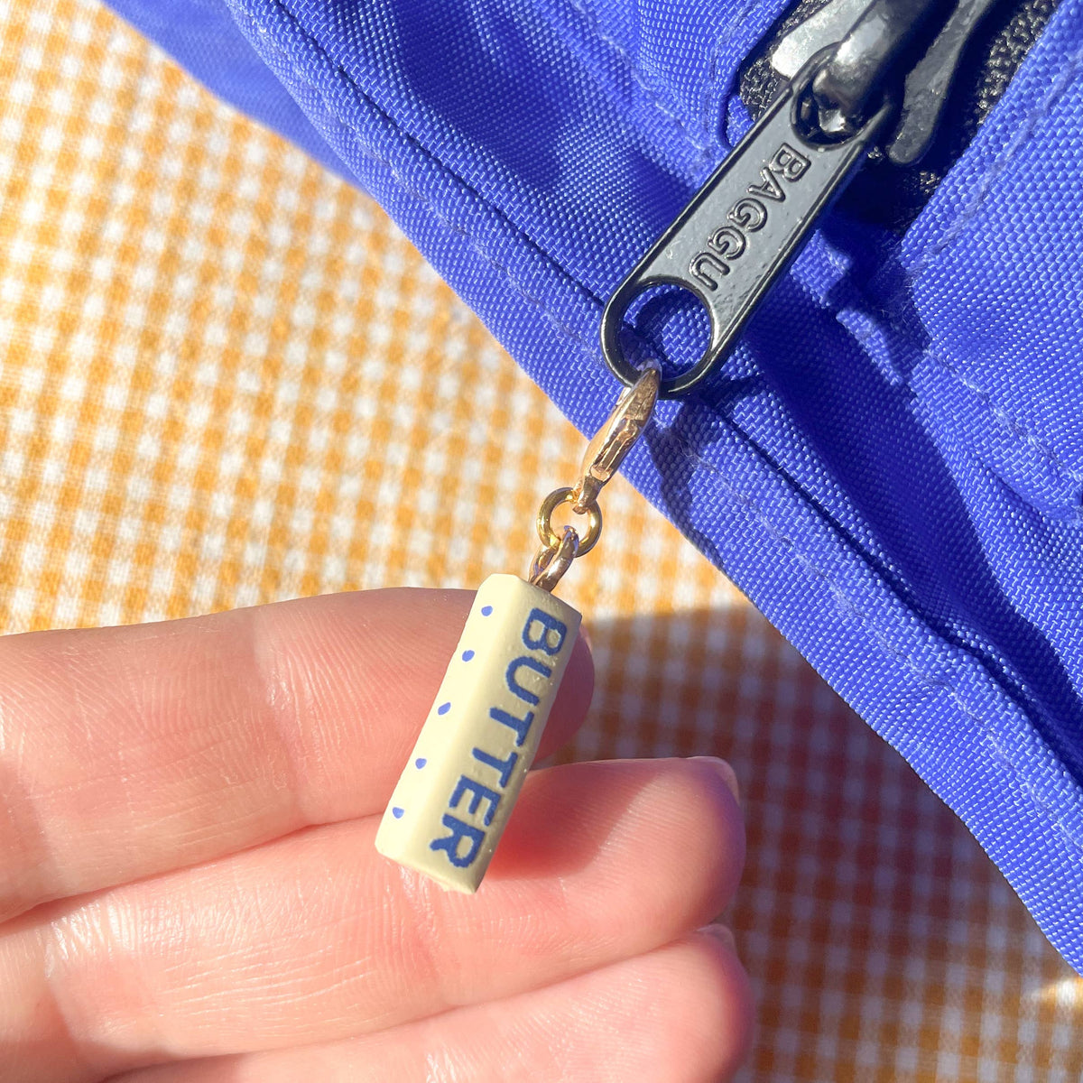 BAG CHARM: SALTED BUTTER
