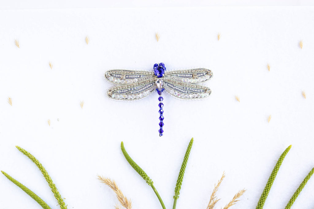 DRAGONFLY BEADED BROOCH KIT