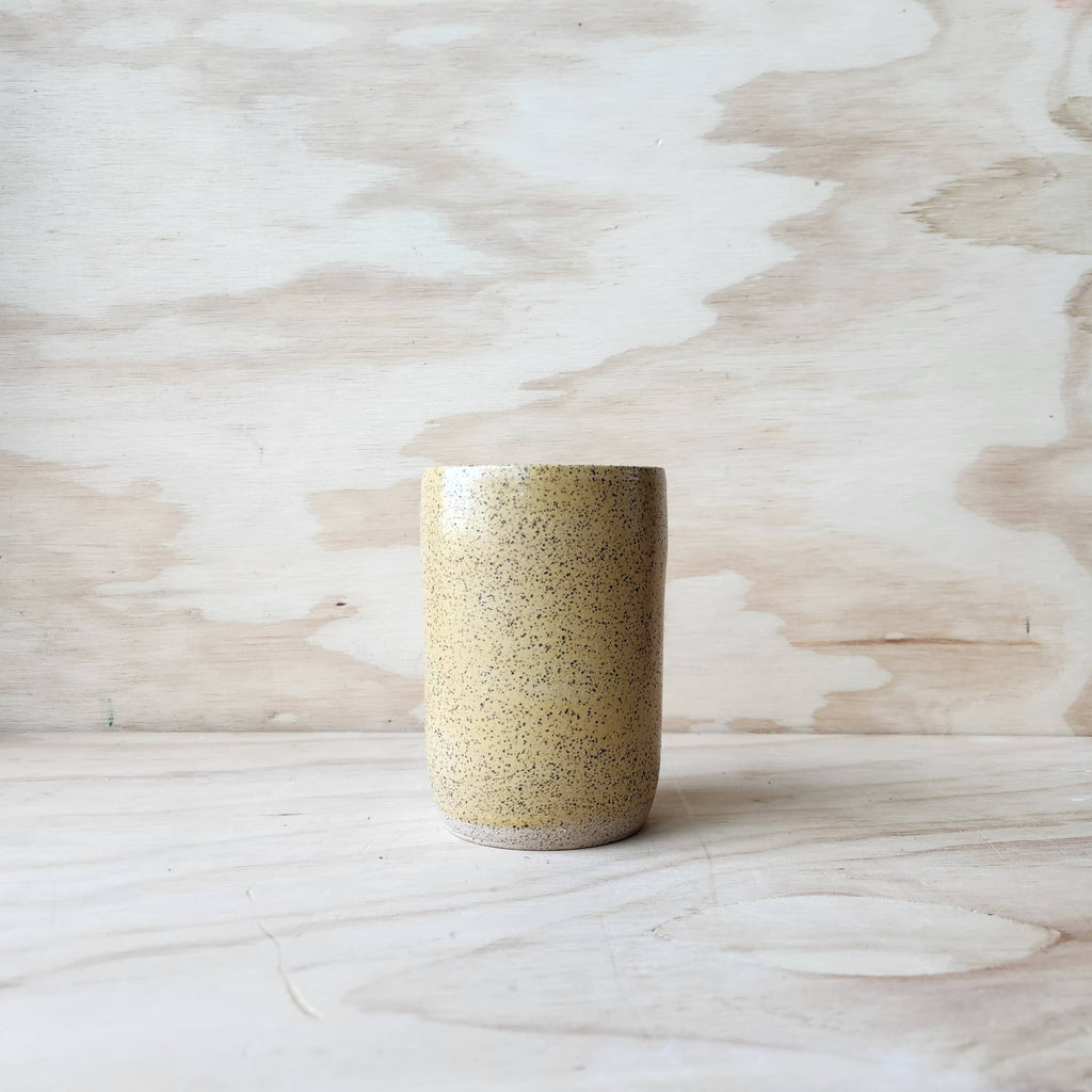 CLASSIC CERAMIC TRAVEL TUMBLER: YARROW YELLOW