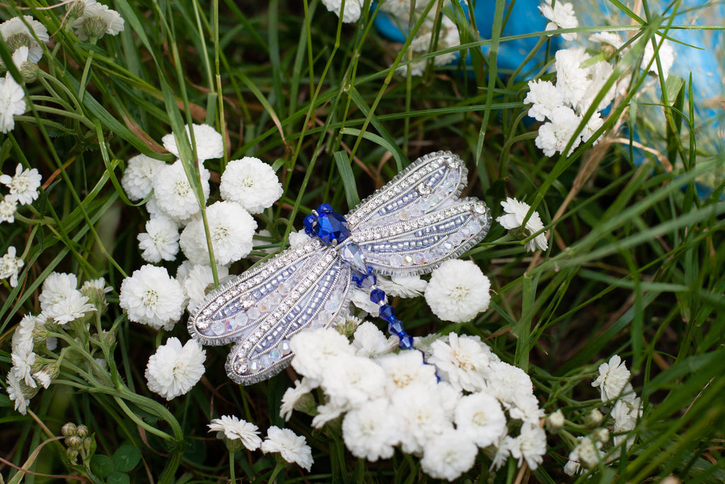 DRAGONFLY BEADED BROOCH KIT