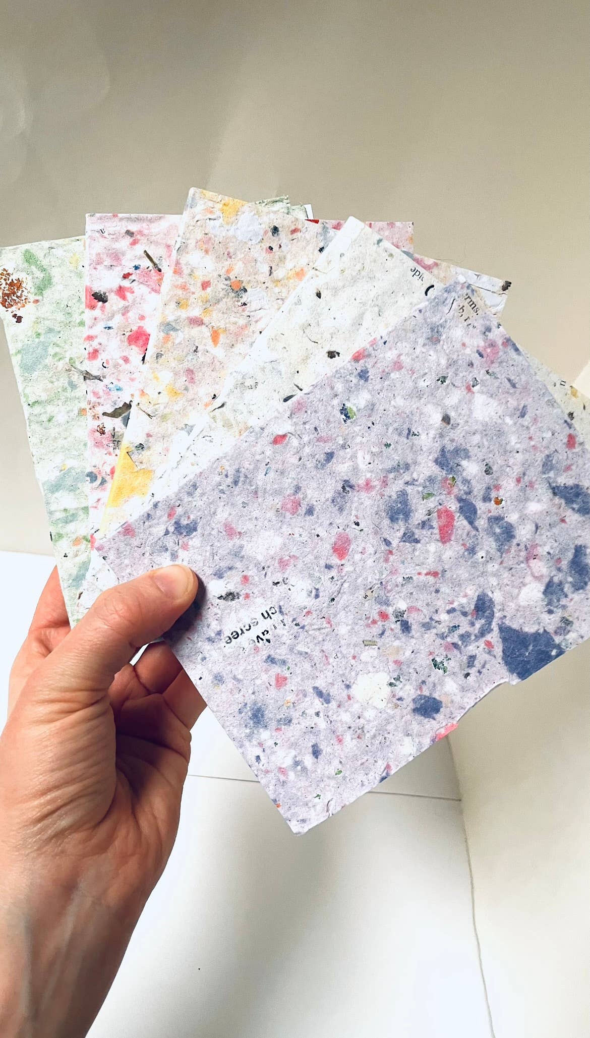MINI CONFETTI BITS HANDMADE NOTEBOOK