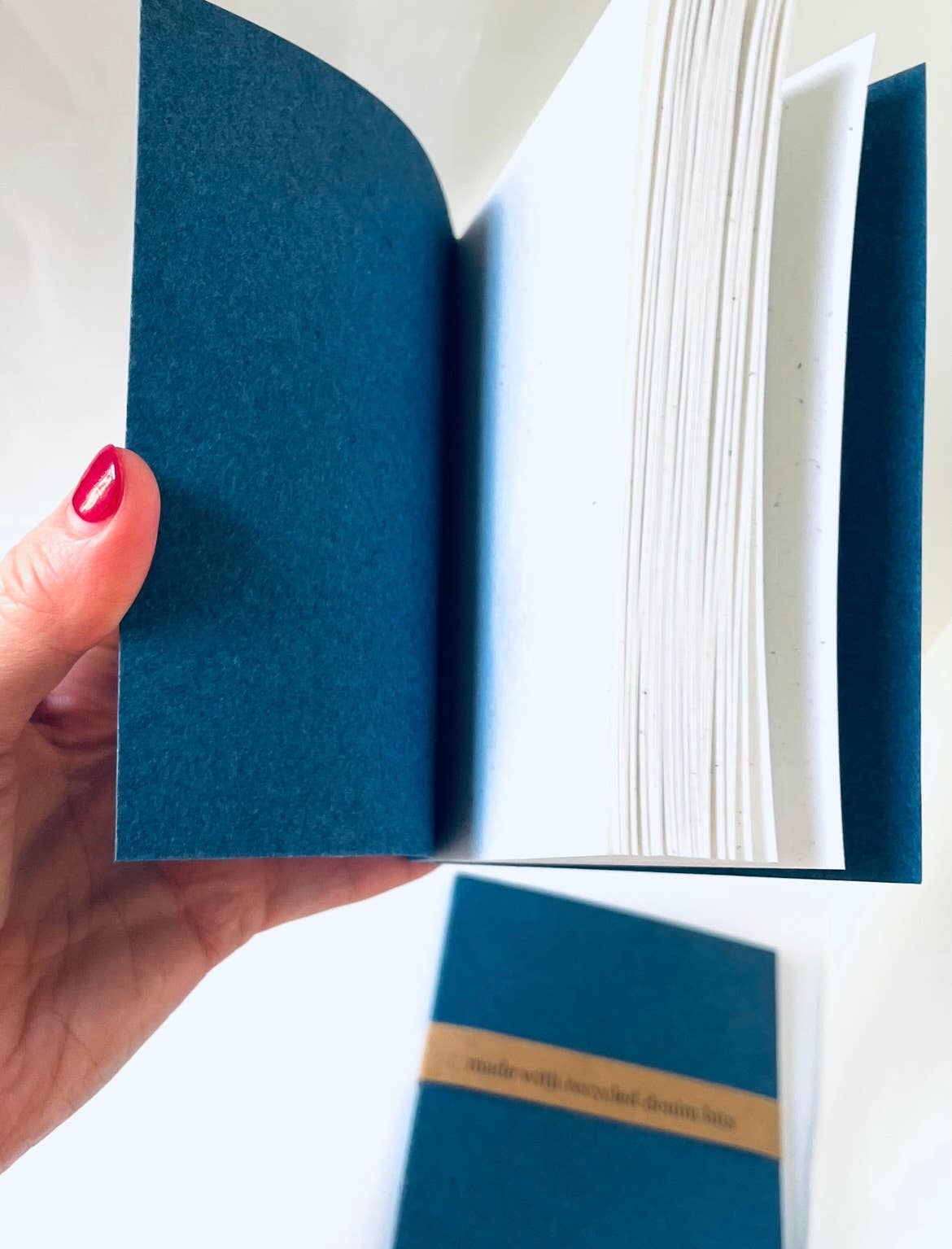 MINI RECYCLED DENIM CONFETTI NOTEBOOK