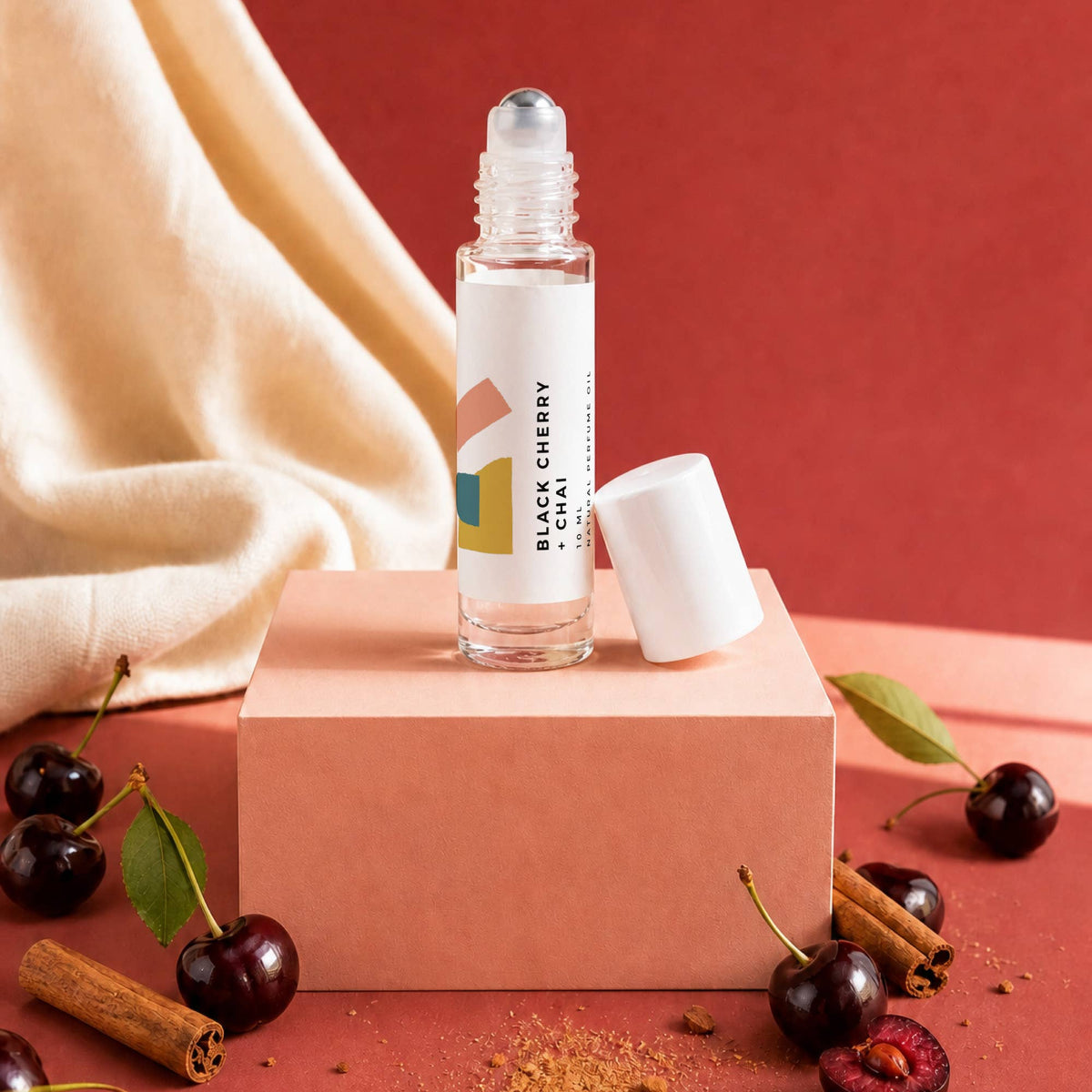 BLACK CHERRY + CHAI PERFUME OIL