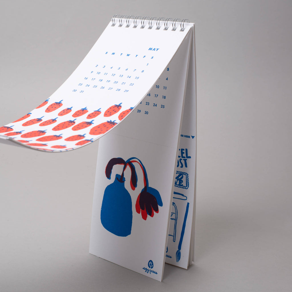 2027 TEAR-OFF POSTCARD ILLUSTRATED CALENDER