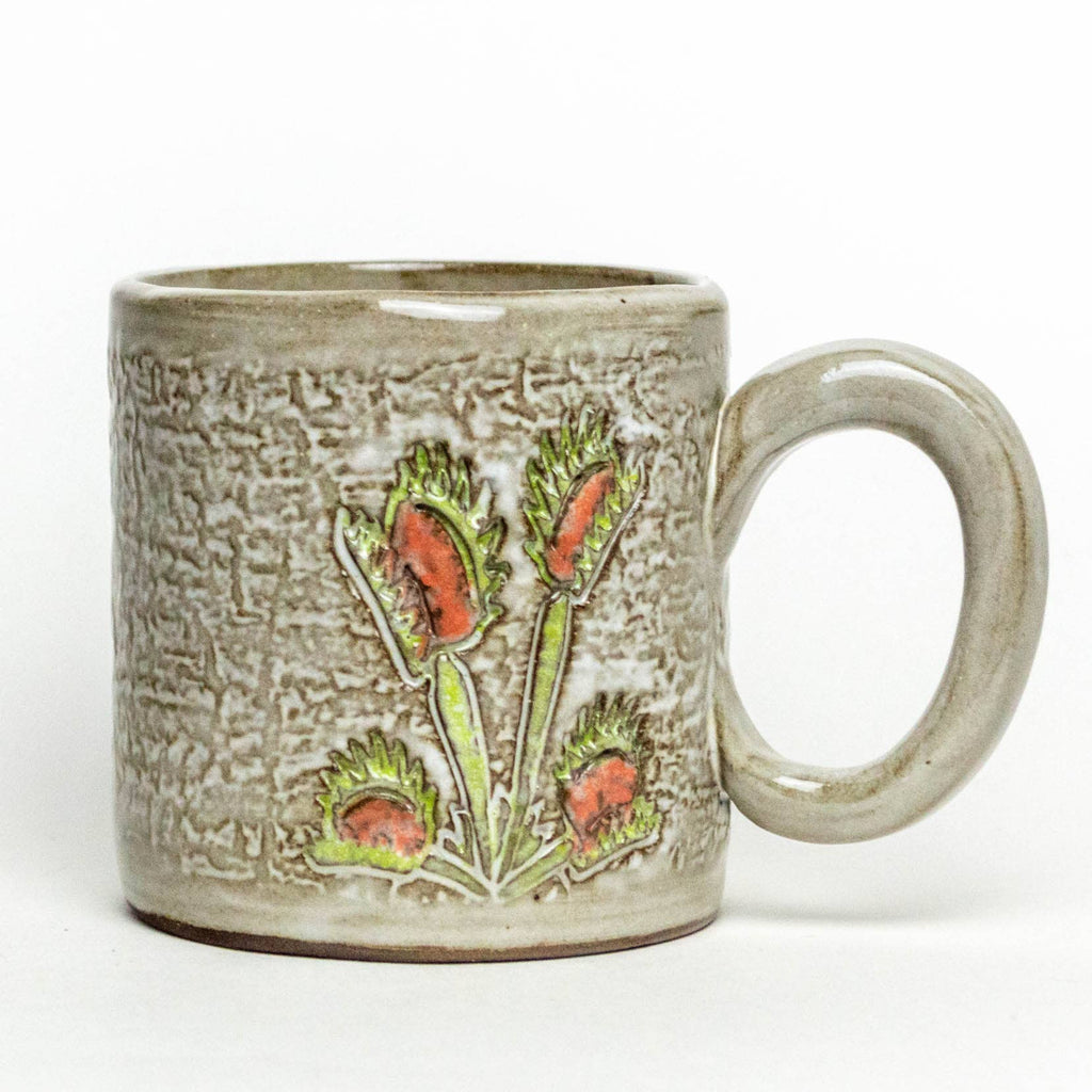 VENUS FLYTRAP HANDMADE CERAMIC MUG