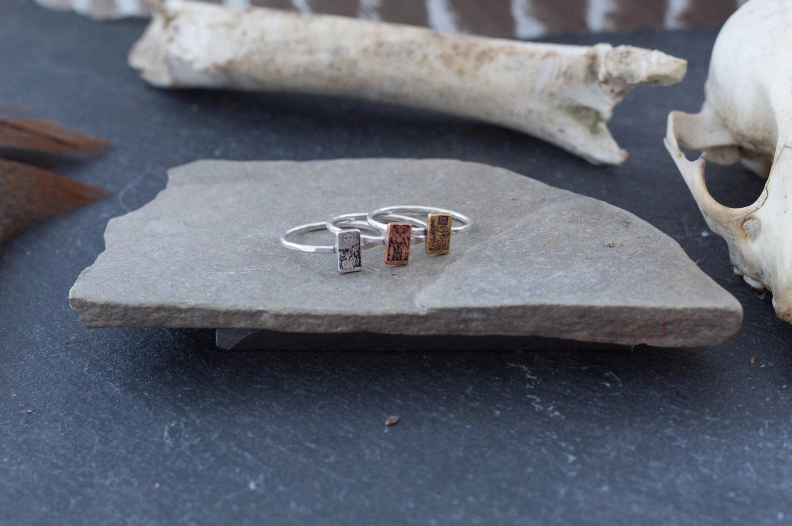 TAROT CARD RINGS