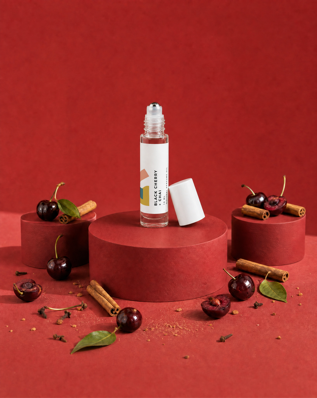 BLACK CHERRY + CHAI PERFUME OIL