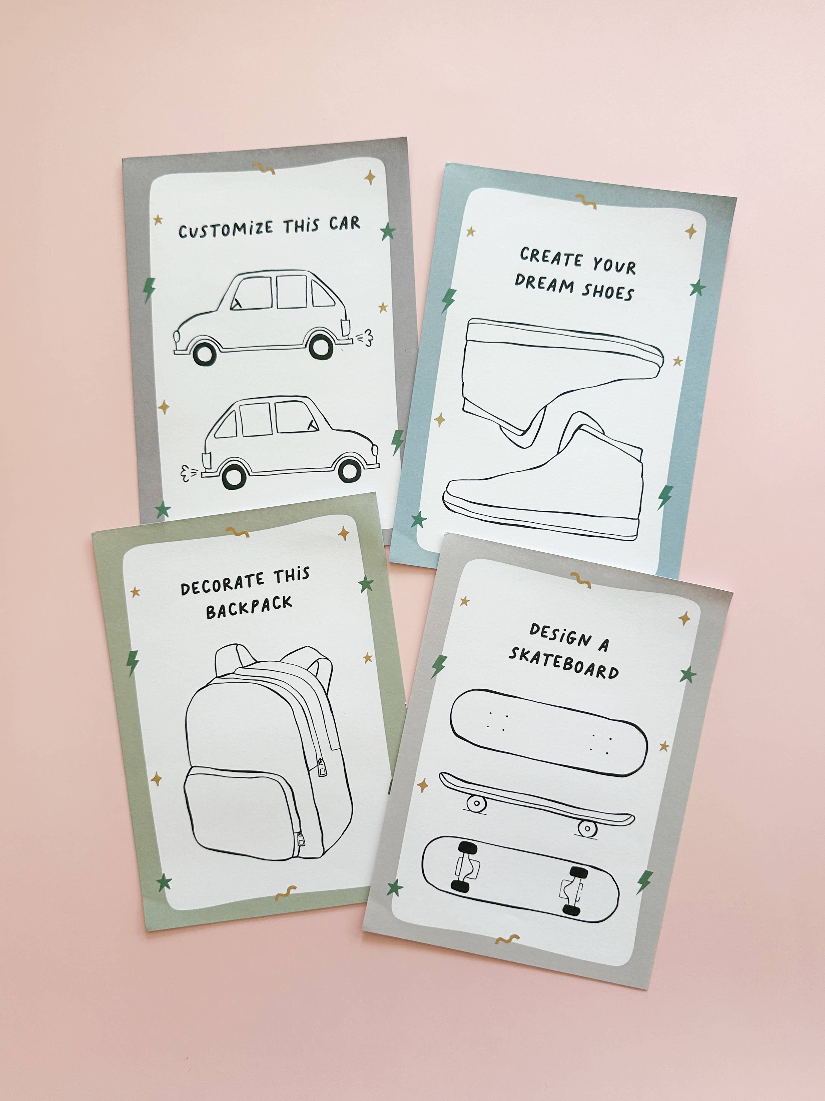 DREAM & DESIGN KIDS PRETEND PLAY NOTEPAD