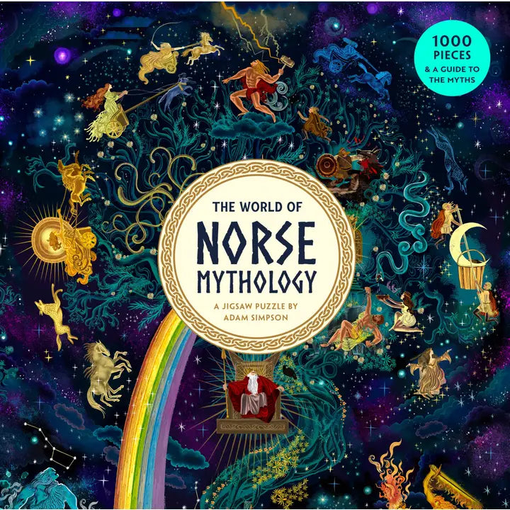 THE WORLD OF NORSE MYTHOLOGY 1000 PIECE PUZZLE