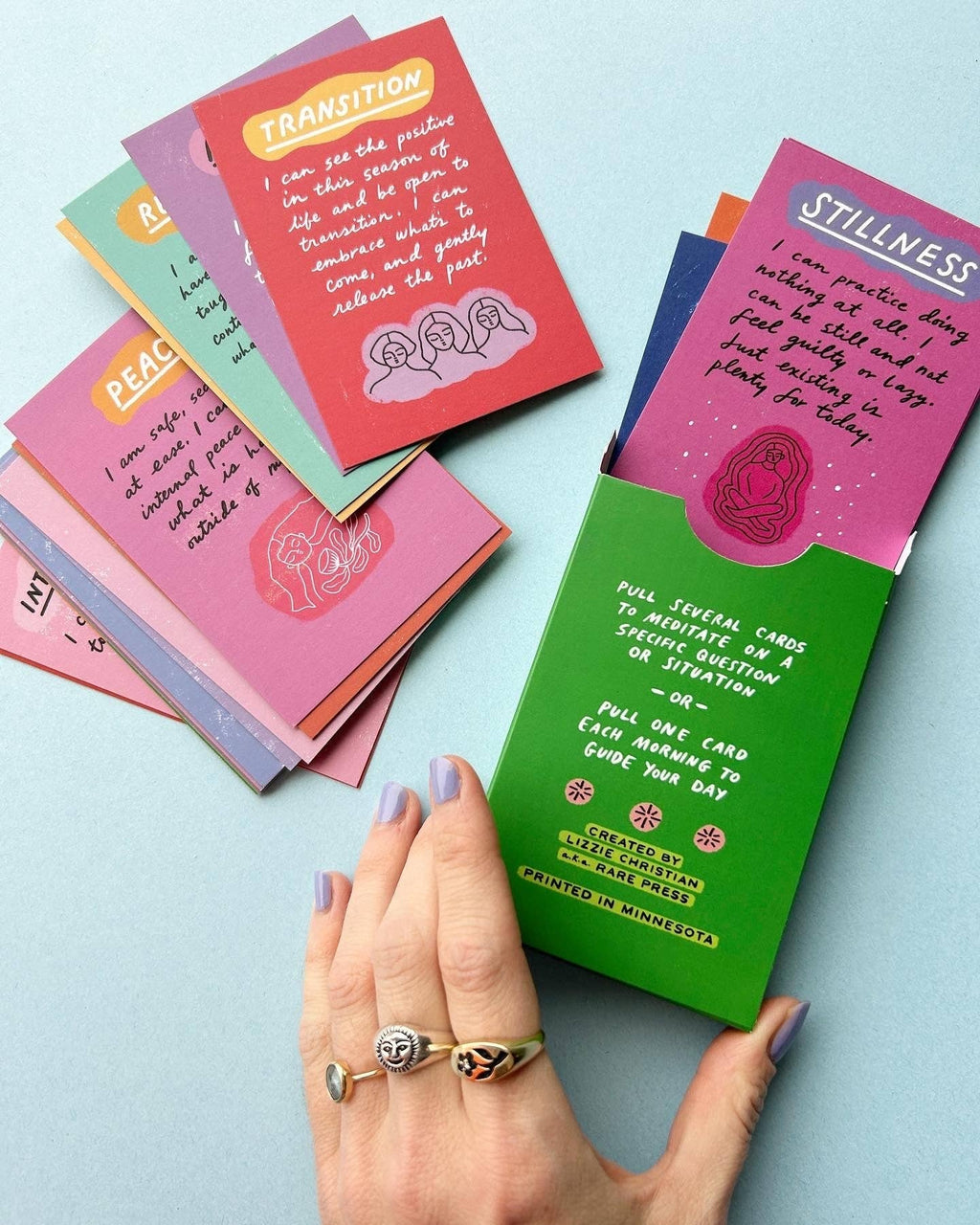 AFFIRMATION CARD DESK