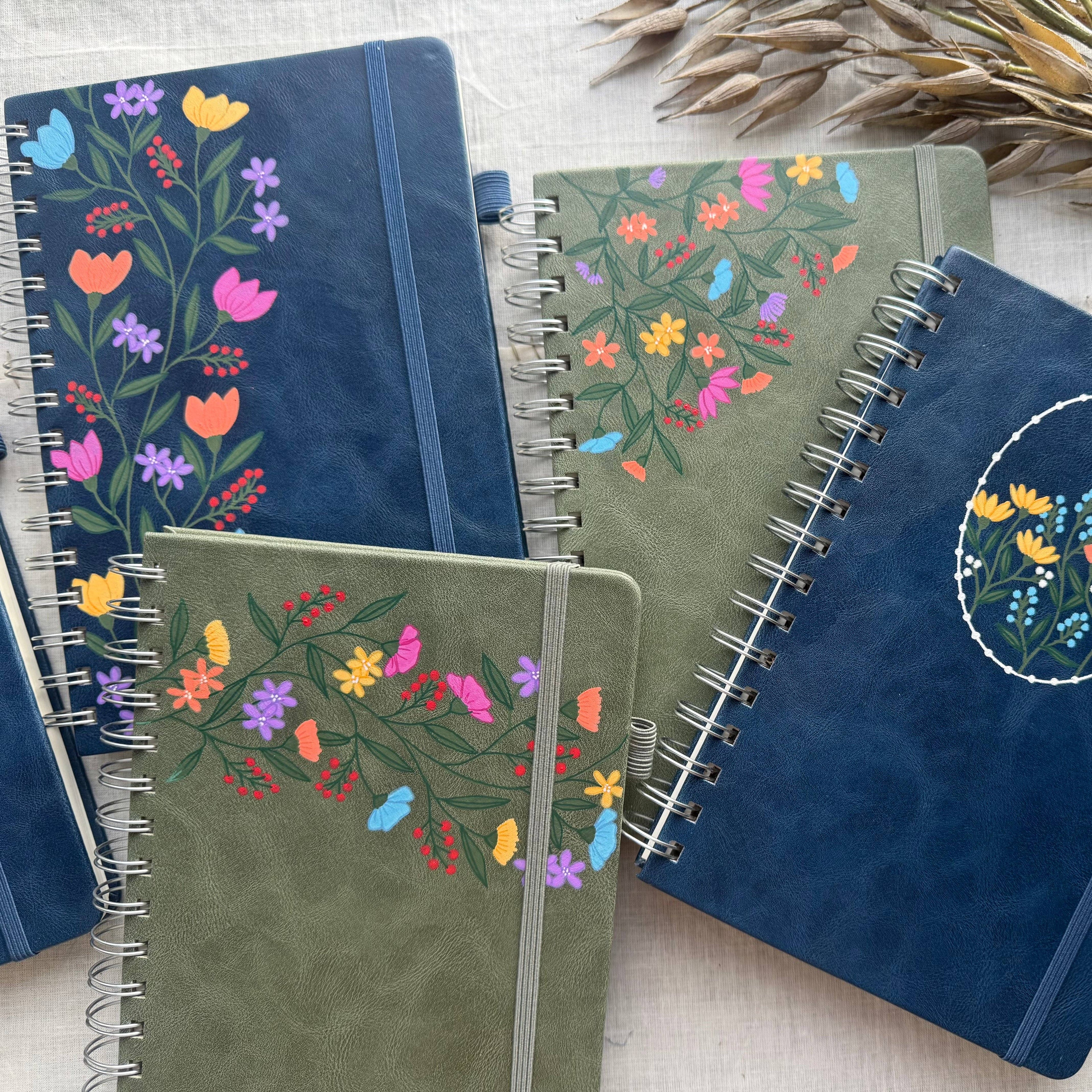 A HOUSE OF BOOKS LINED SPIRAL JOURNAL (ONE OF A KIND)