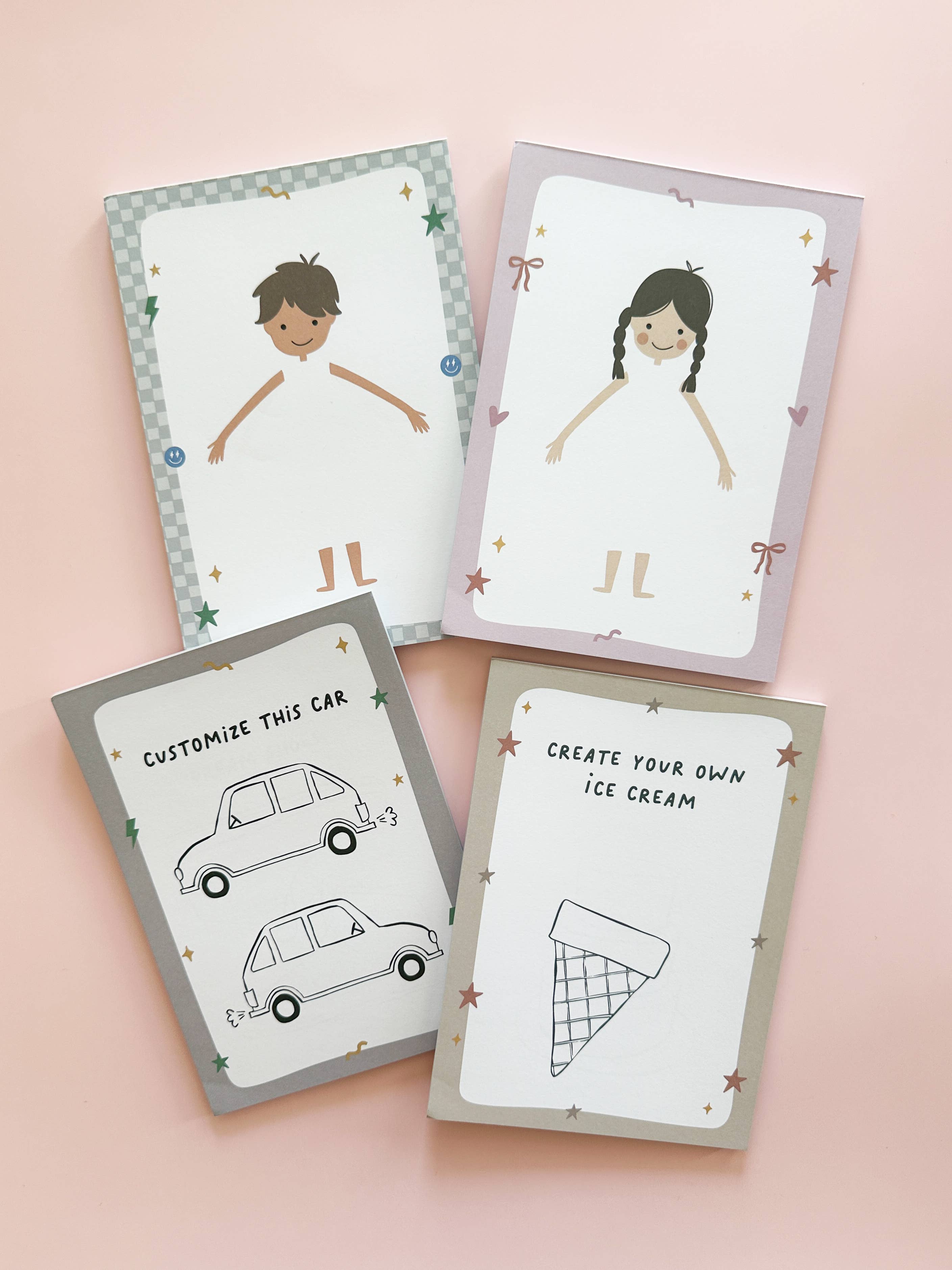 DREAM & DESIGN KIDS PRETEND PLAY NOTEPAD