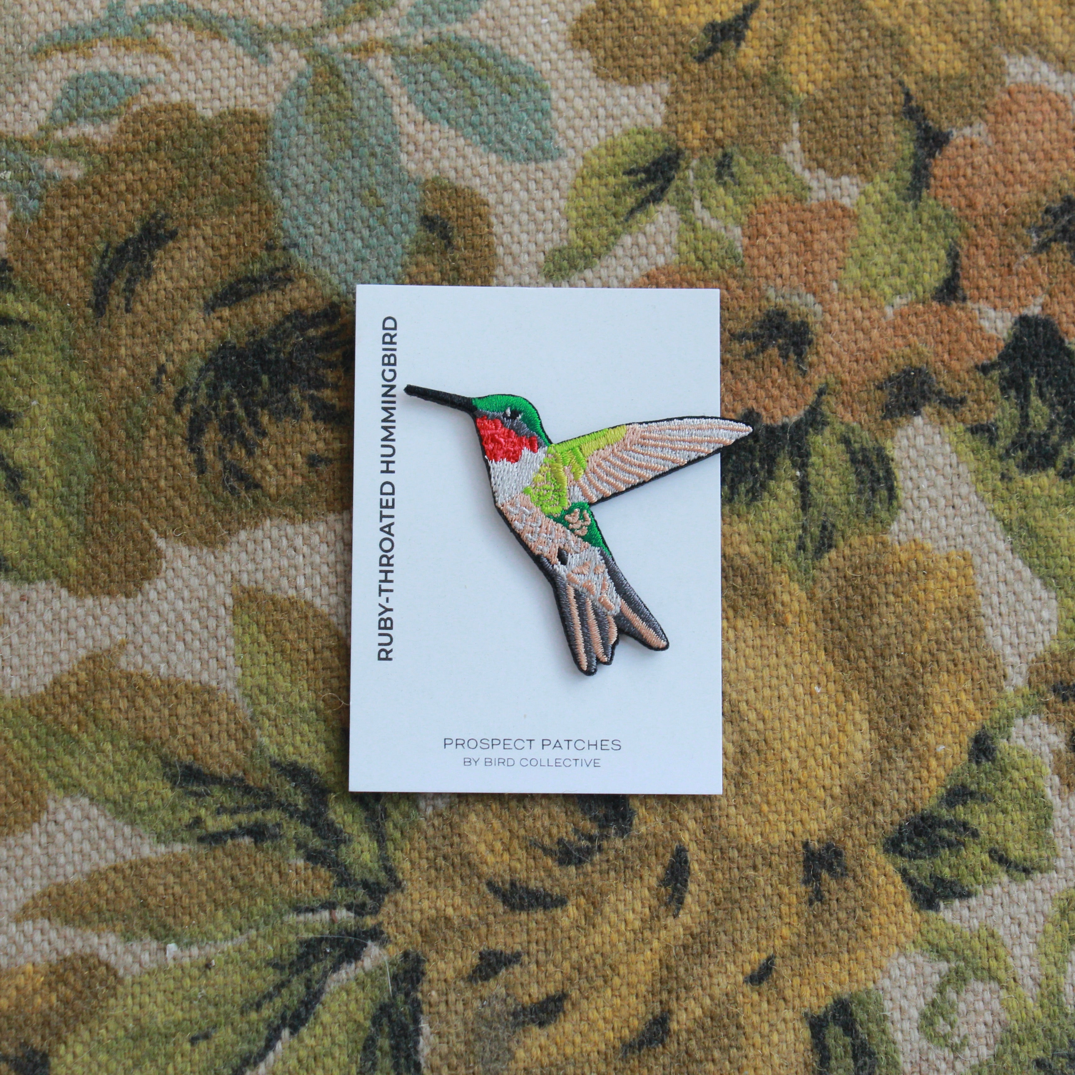 RUBY-THROATED HUMMINGBIRD PATCH