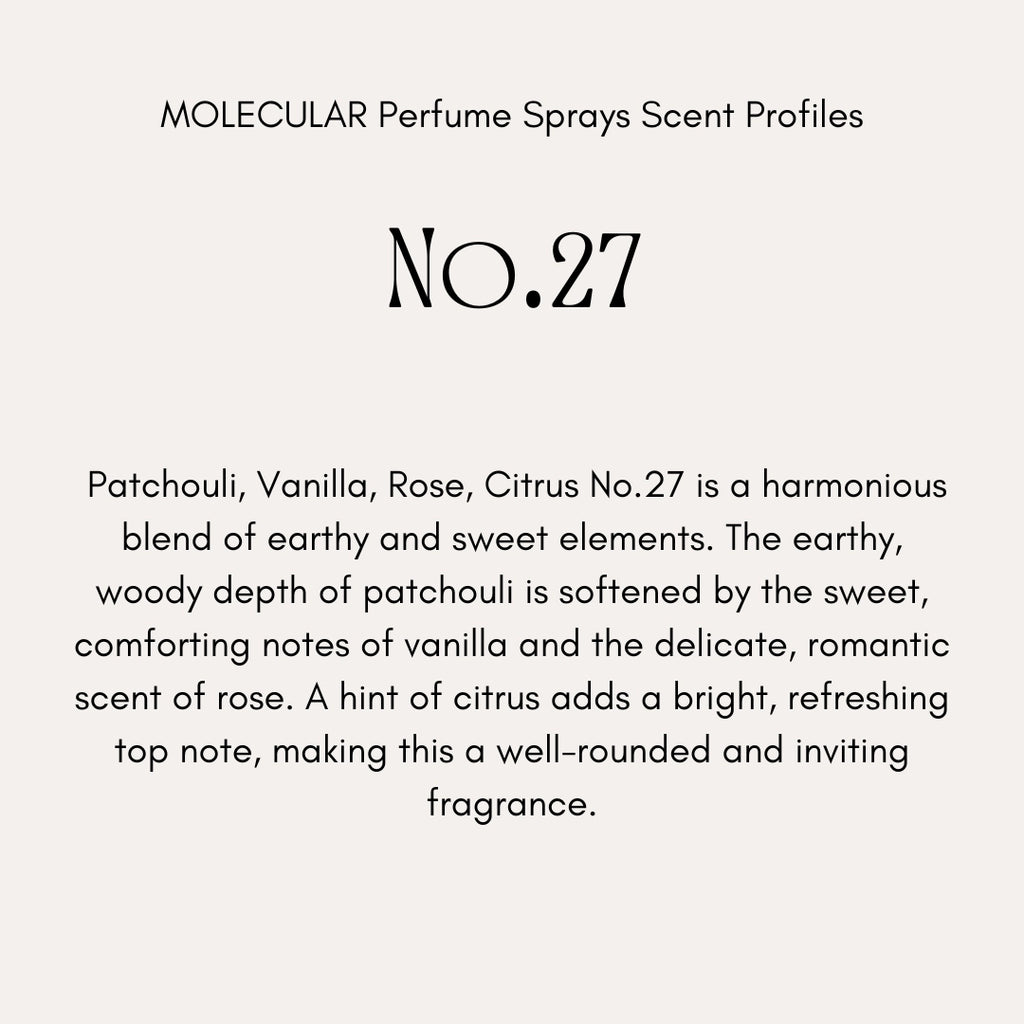 MOLECULAR NATURAL PERFUMES