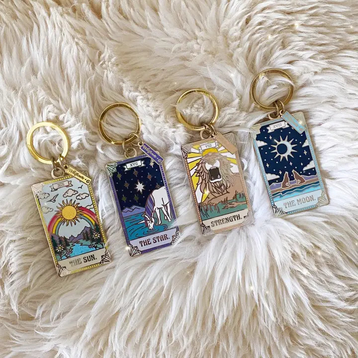 TAROT CARD KEYCHAIN