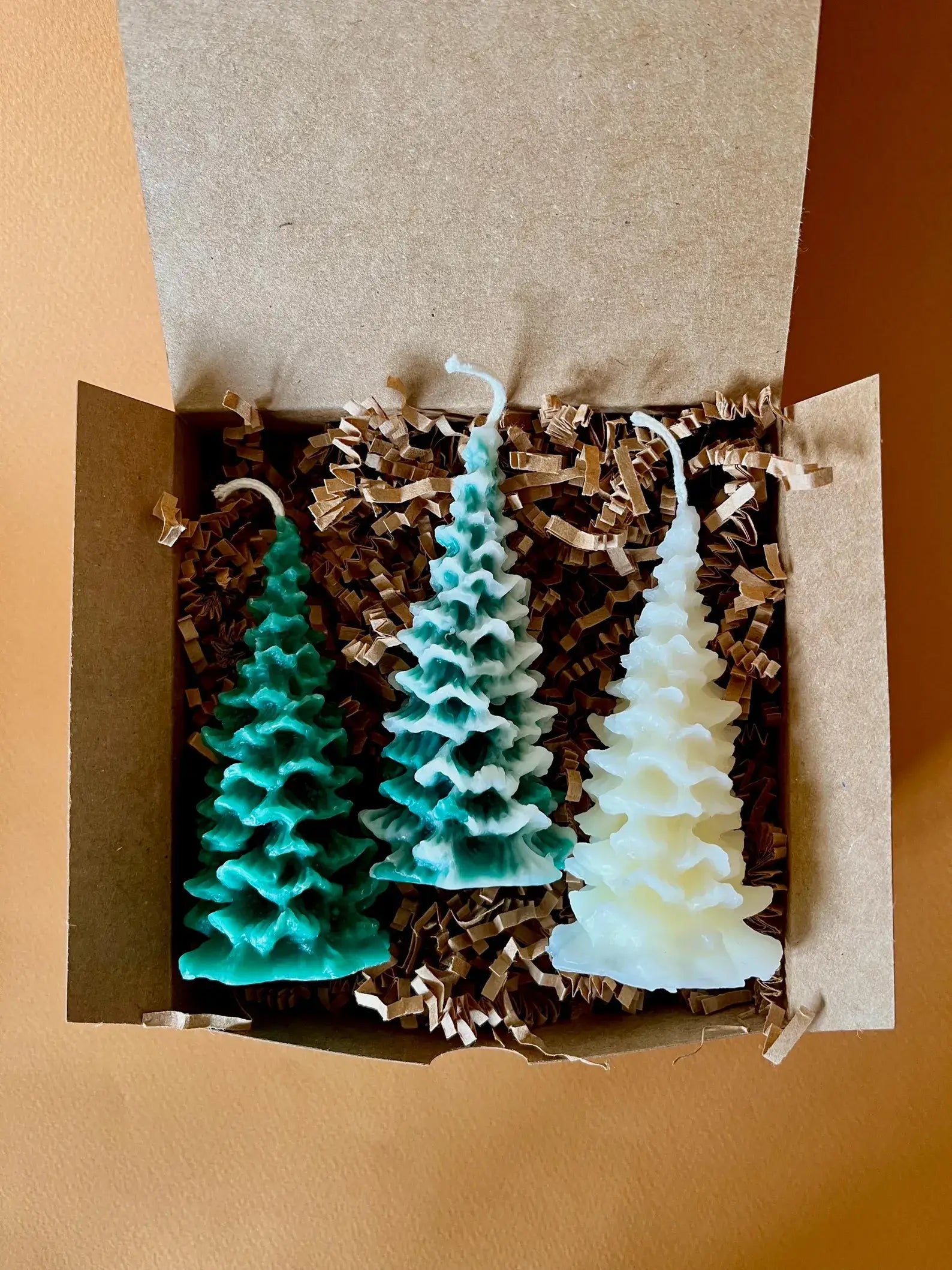 CHRISTMAS TREE BEESWAX CANDLE