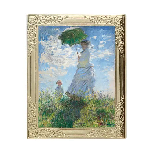 ART FRAME ENAMEL PIN