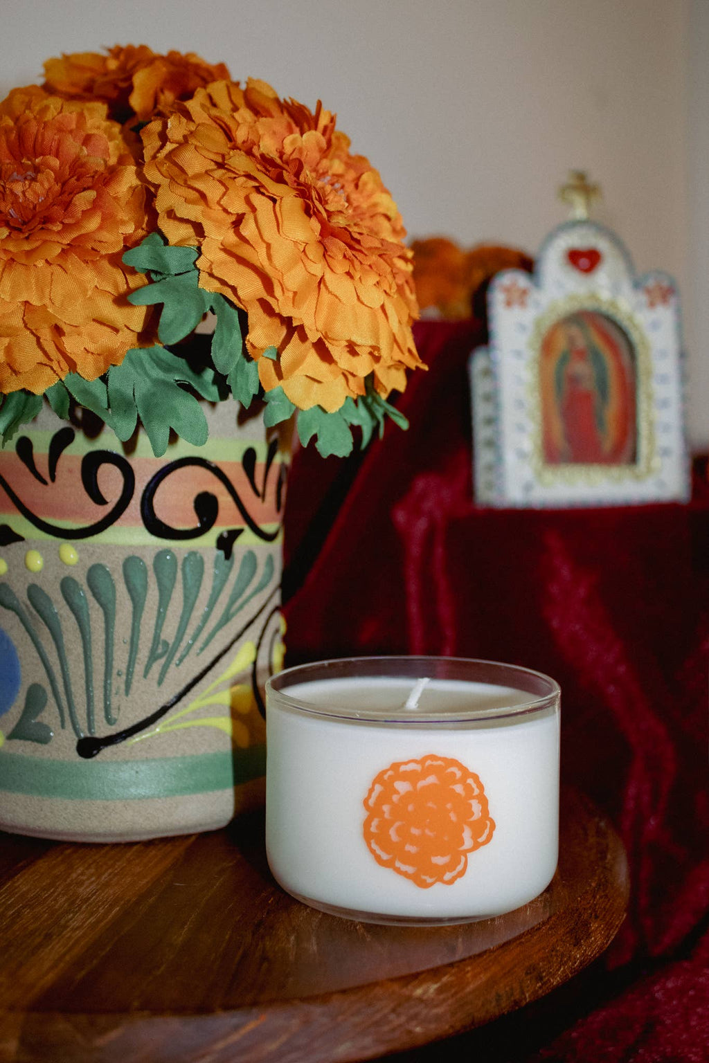OFRENDA MINI CANDLE - FRESA