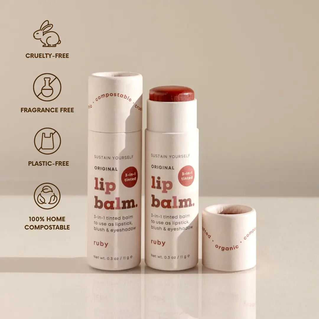 3-in-1 Tinted Lip Balm – Wildroot Floral