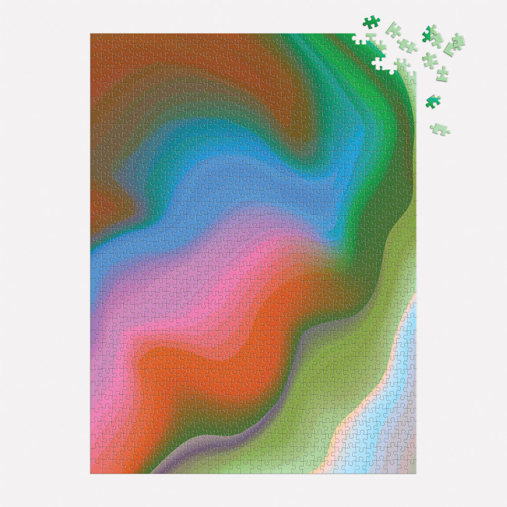 SENSING COLORS BY JESSICA POUNDSTONE 100 PIECE PUZZLE