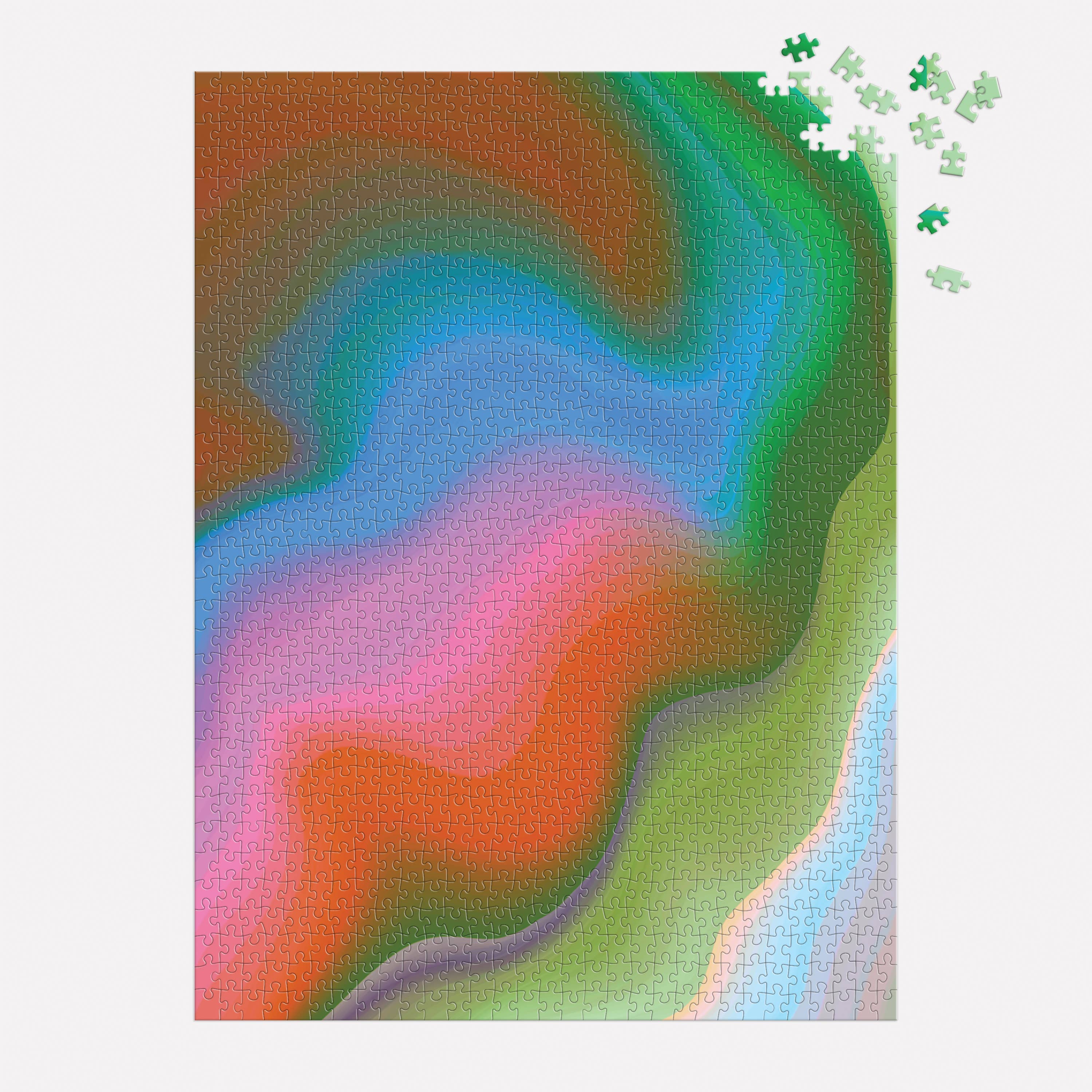 SENSING COLORS BY JESSICA POUNDSTONE 100 PIECE PUZZLE