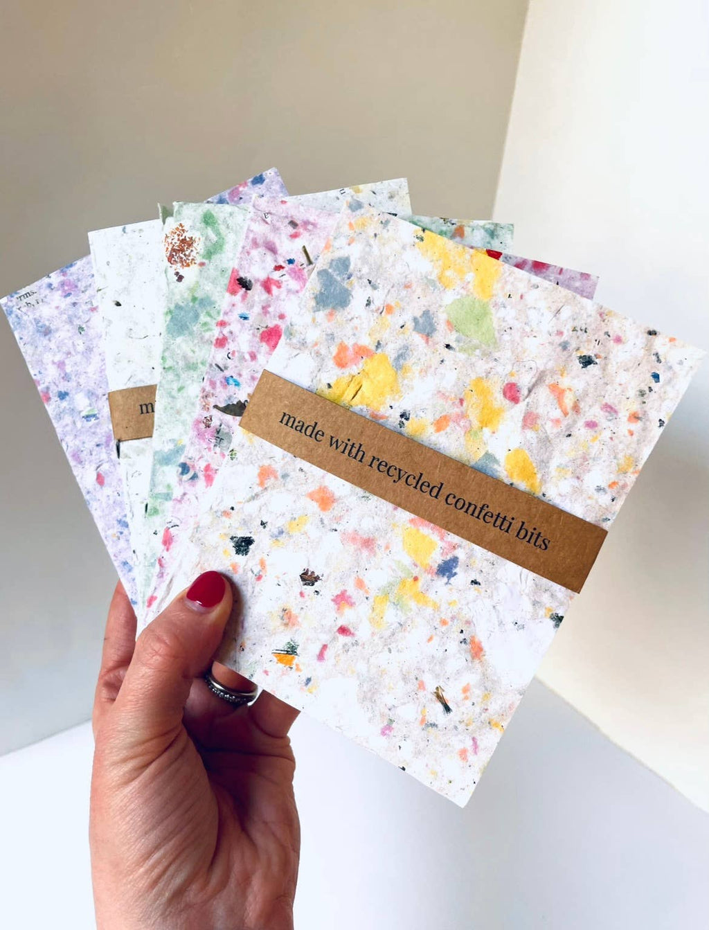 MINI CONFETTI BITS HANDMADE NOTEBOOK