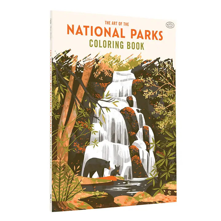 THE ART OF THE NATIONAL PARKS COLORING BOOK