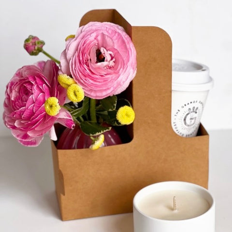 GRANGE OUTPOST COFFEE & FLOWERS SET