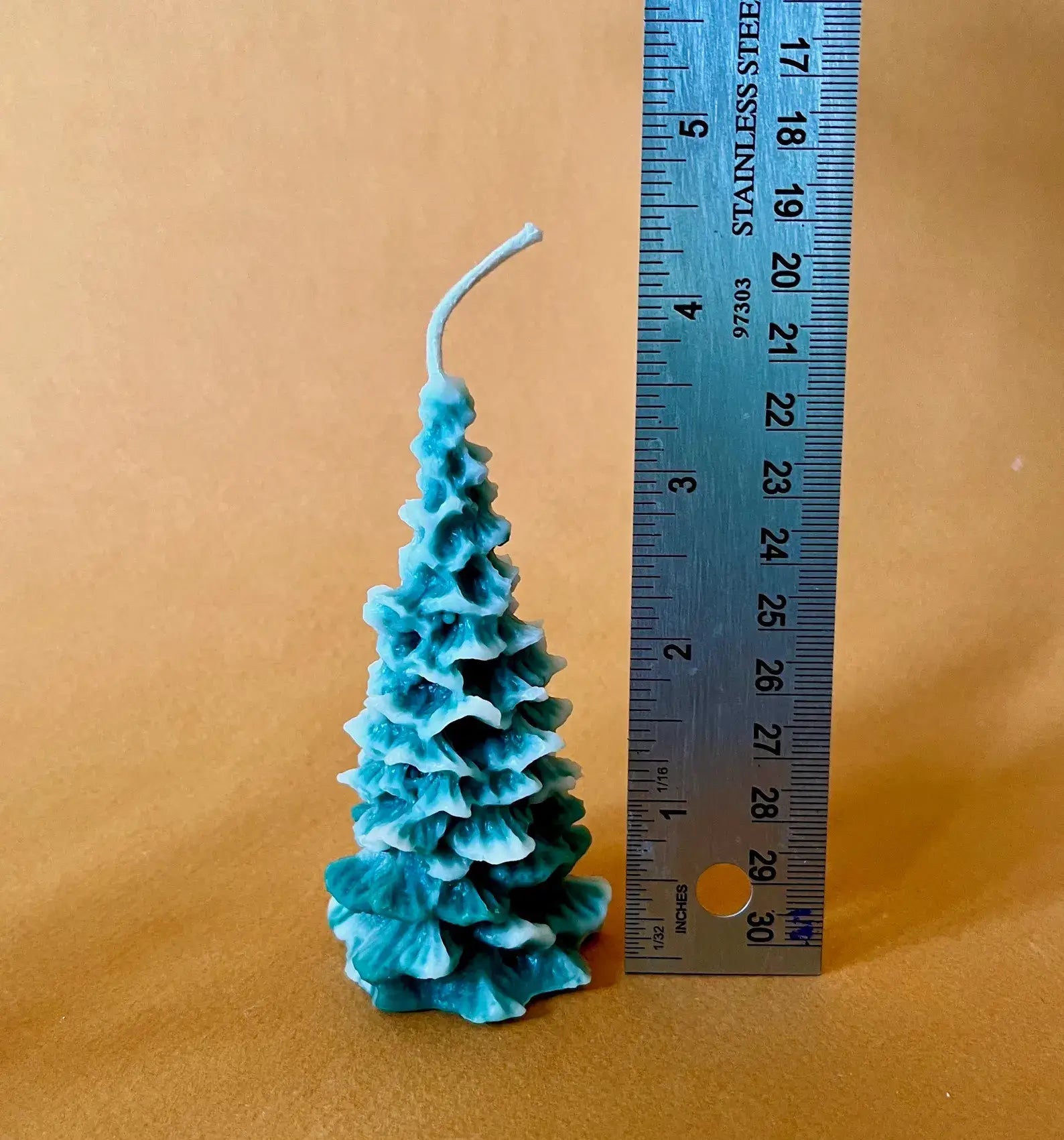 CHRISTMAS TREE BEESWAX CANDLE