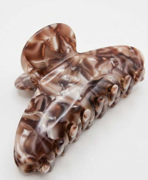 HAIR GLAW - LARGE BROWN MOCHA SWIRL