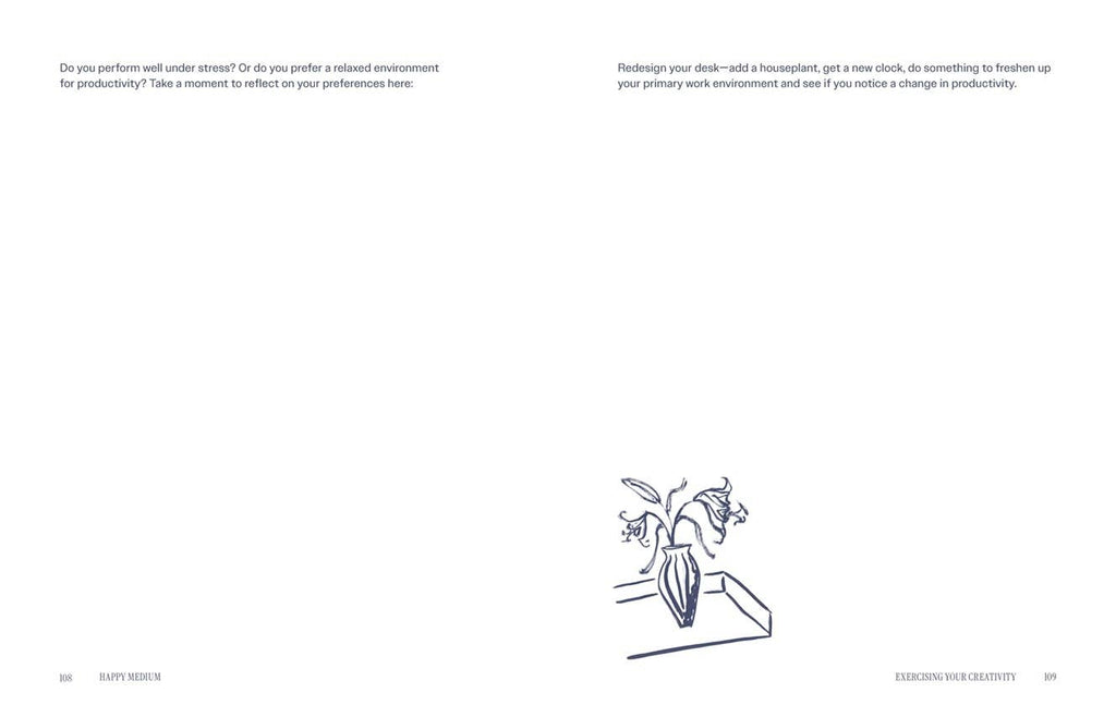 HAPPY MEDIUM: A GUIDED CREATIVITY JOURNAL