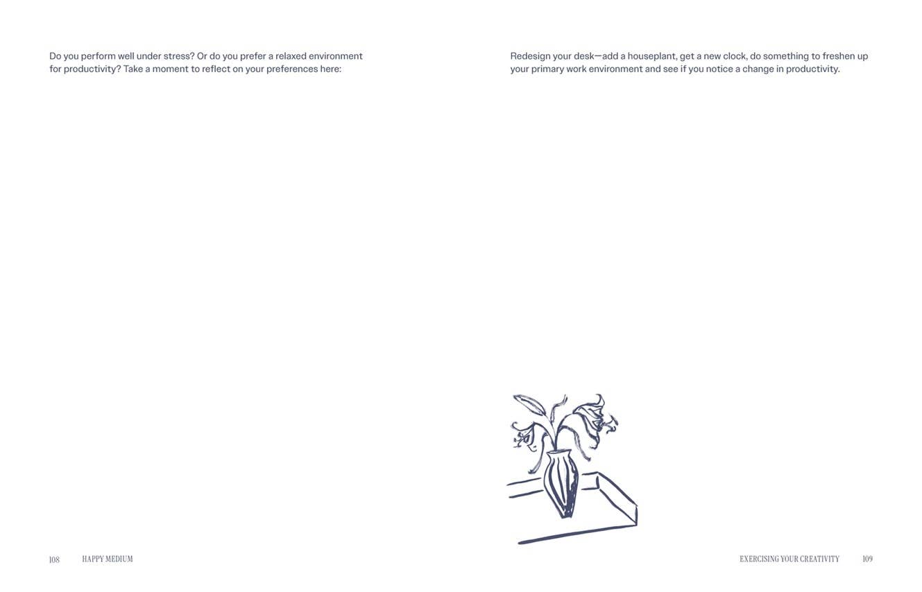HAPPY MEDIUM: A GUIDED CREATIVITY JOURNAL