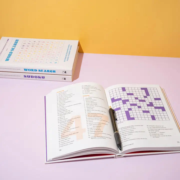 100 STRESS-RELIEVING CROSSWORD PUZZLES