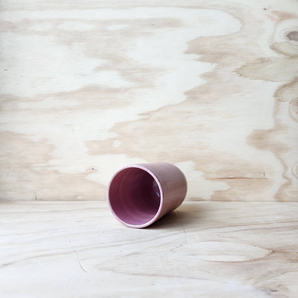 CLASSIC CERAMIC TRAVEL TUMBLER: CHRYSANTHEMUM PINK