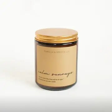 VANILLA & SPRUCE 7OZ CANDLES