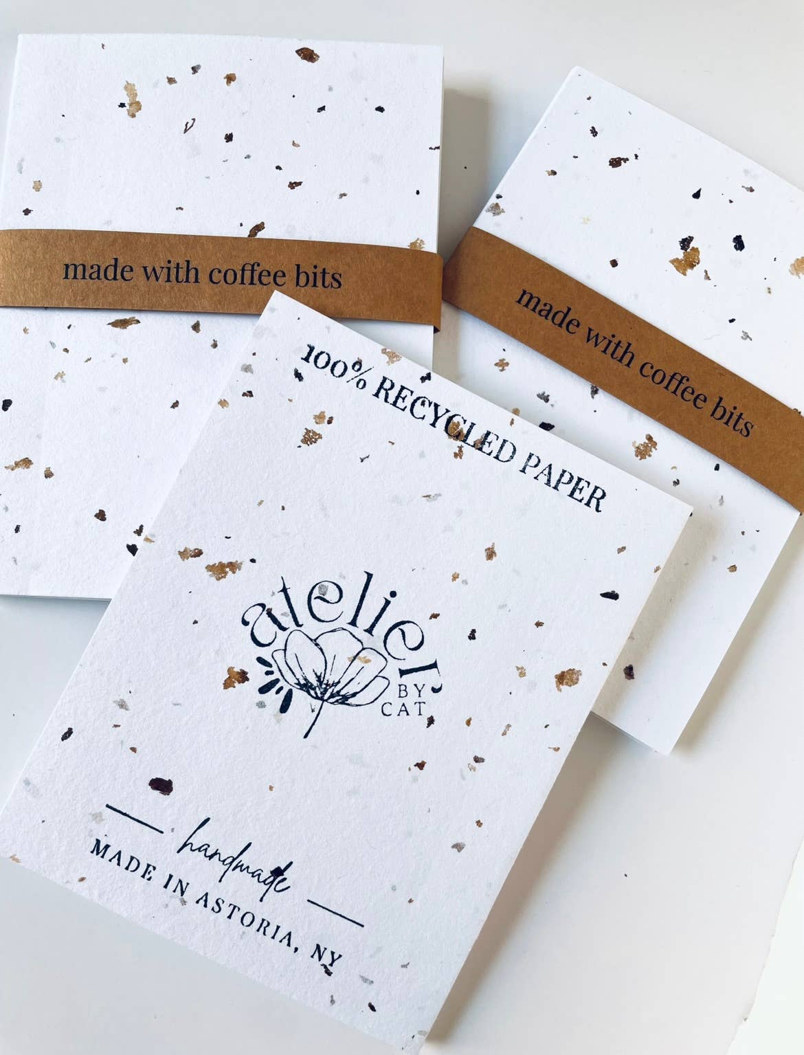 MINI RECYCLED COFFEE CONFETTI NOTEBOOK