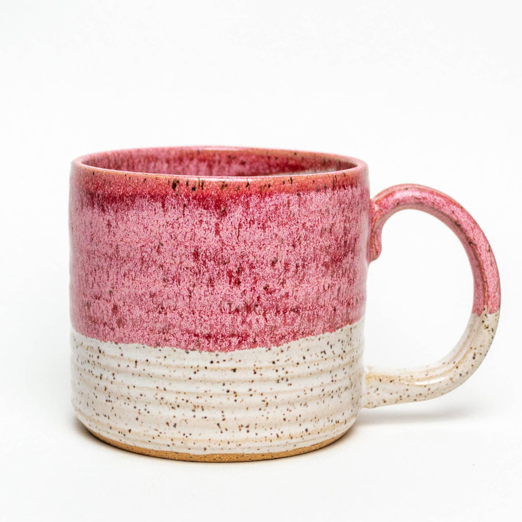FROSTED CHERRY HAND-THROWN MUG