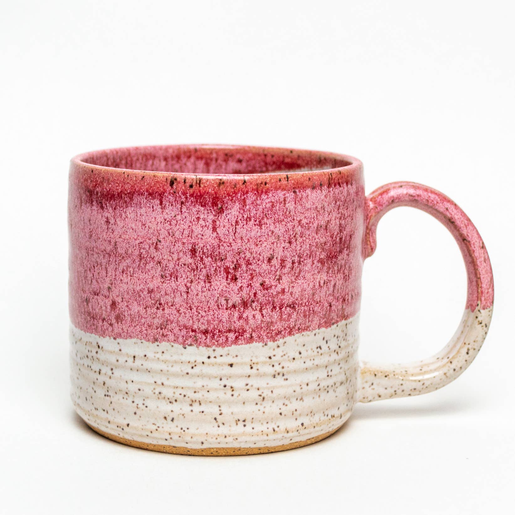 FROSTED CHERRY HAND-THROWN MUG