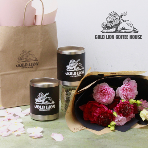 GOLD LION COFFEE GIFT SET *PICK UP ONLY*