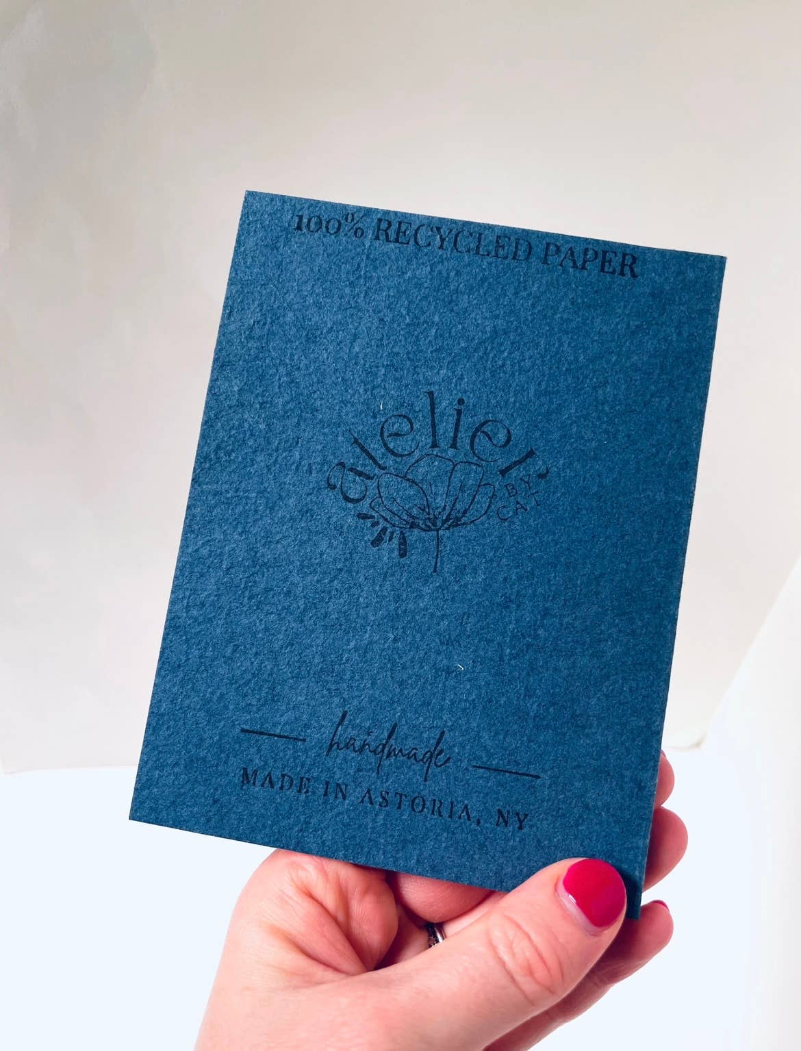 MINI RECYCLED DENIM CONFETTI NOTEBOOK