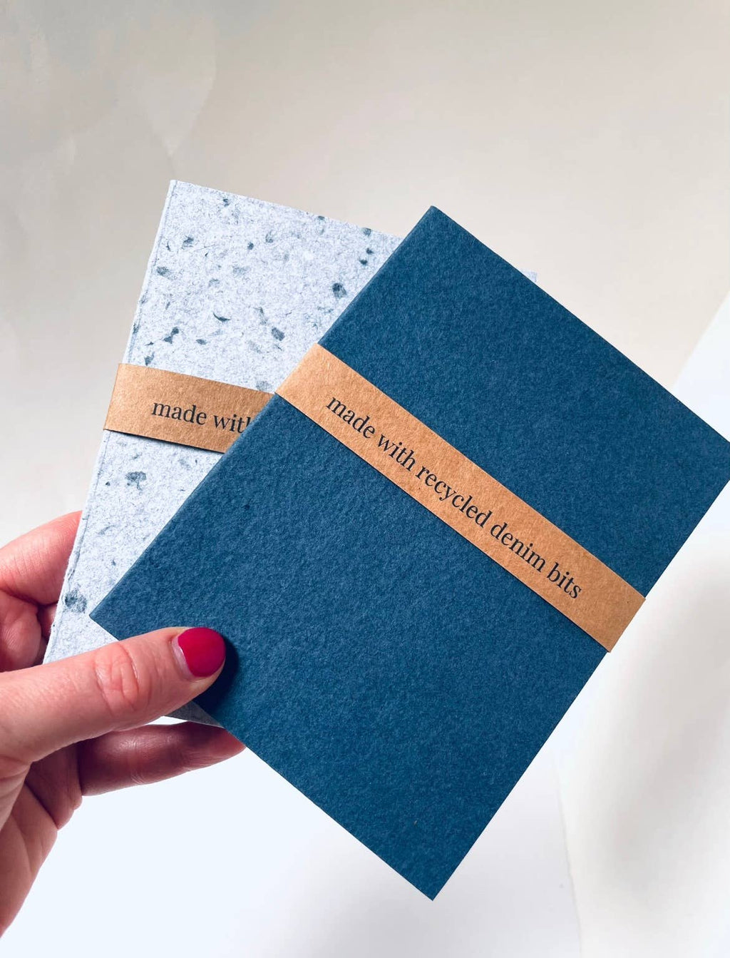 MINI RECYCLED DENIM CONFETTI NOTEBOOK