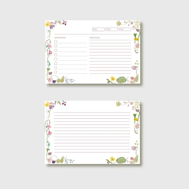 RECIPE CARDS