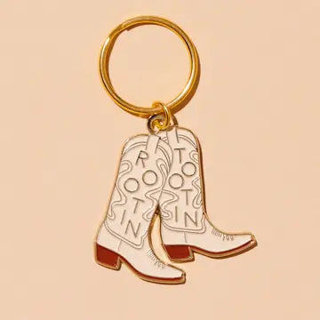 ROOTIN TOOTIN KEYCHAIN