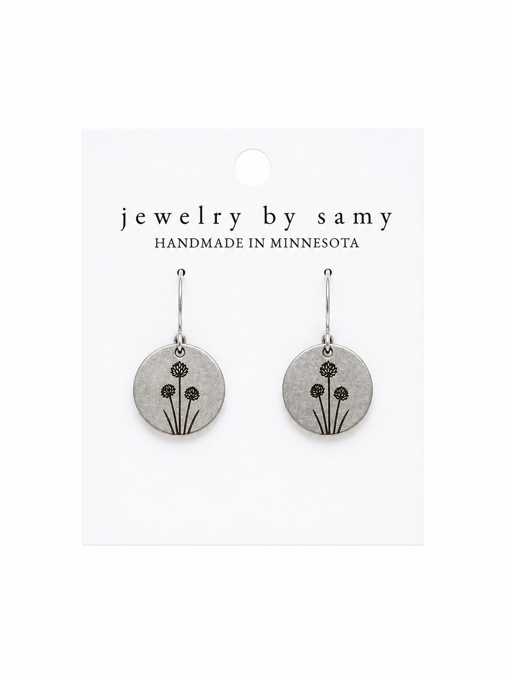 CHIVE HERB EARRINGS
