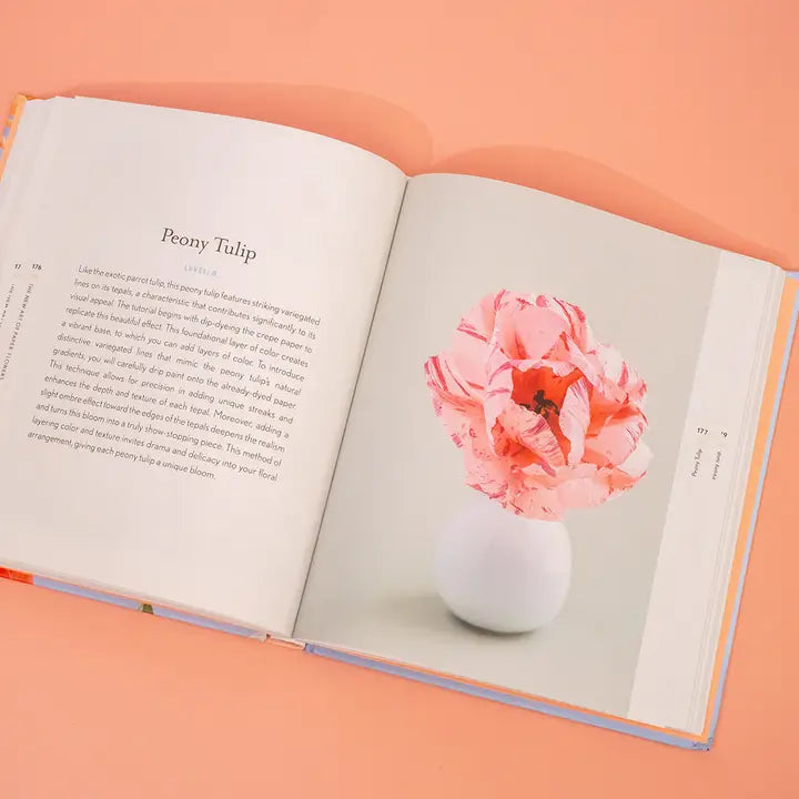 THE NEW ART OF PAPER FLOWERS: A GUIDE TO CREPE PAPER FLOWERS