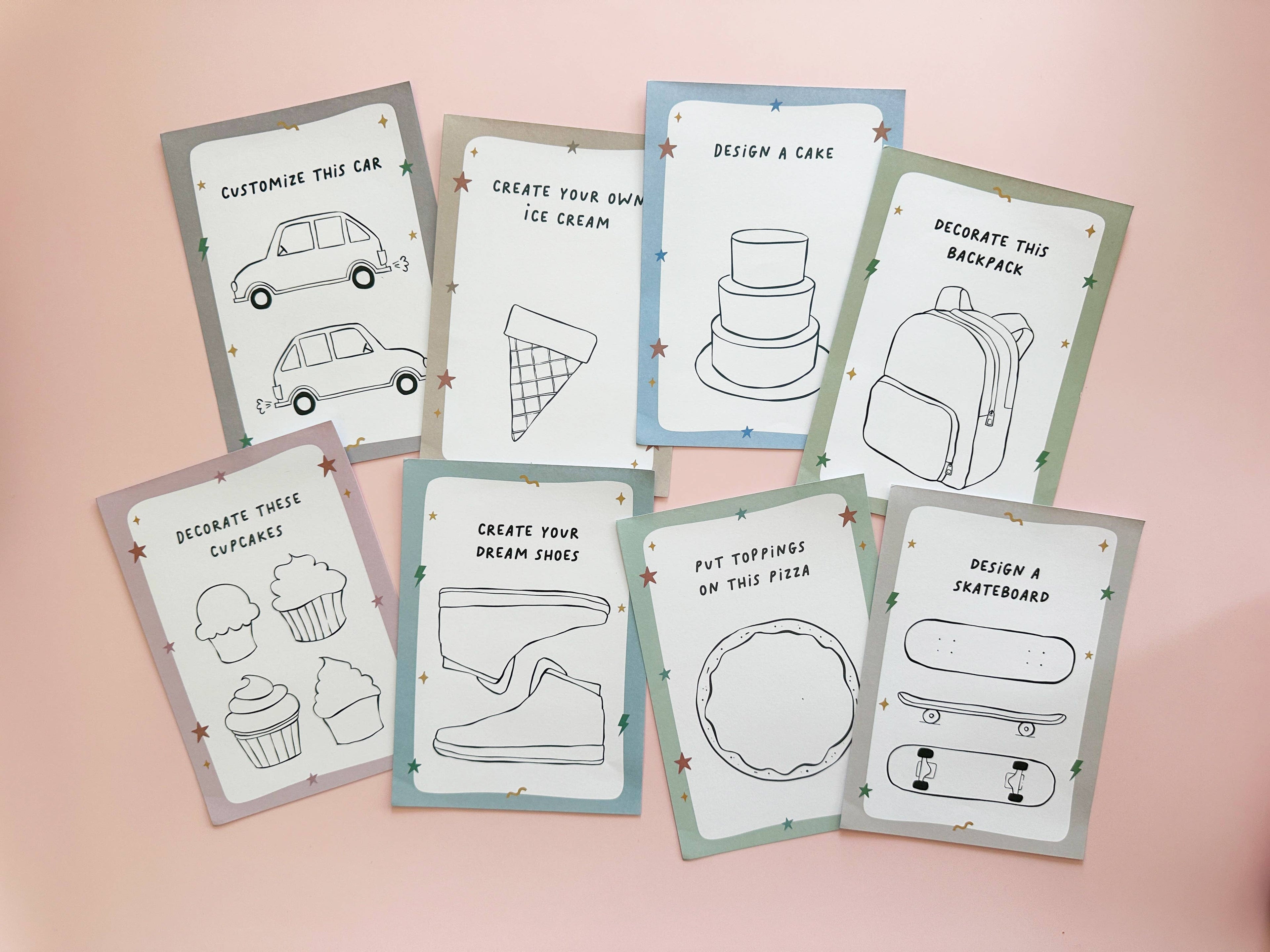 DREAM & DESIGN KIDS PRETEND PLAY NOTEPAD